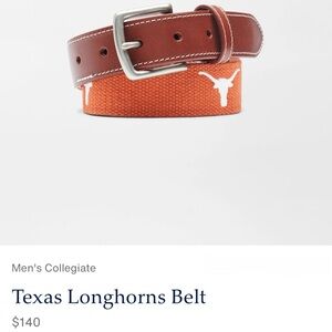 PETER MILLAR Texas Longhorns Belt - Size 42